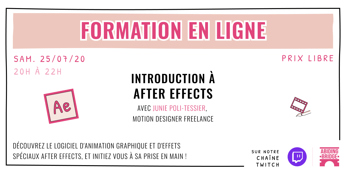 Formation : introduction à After Effects