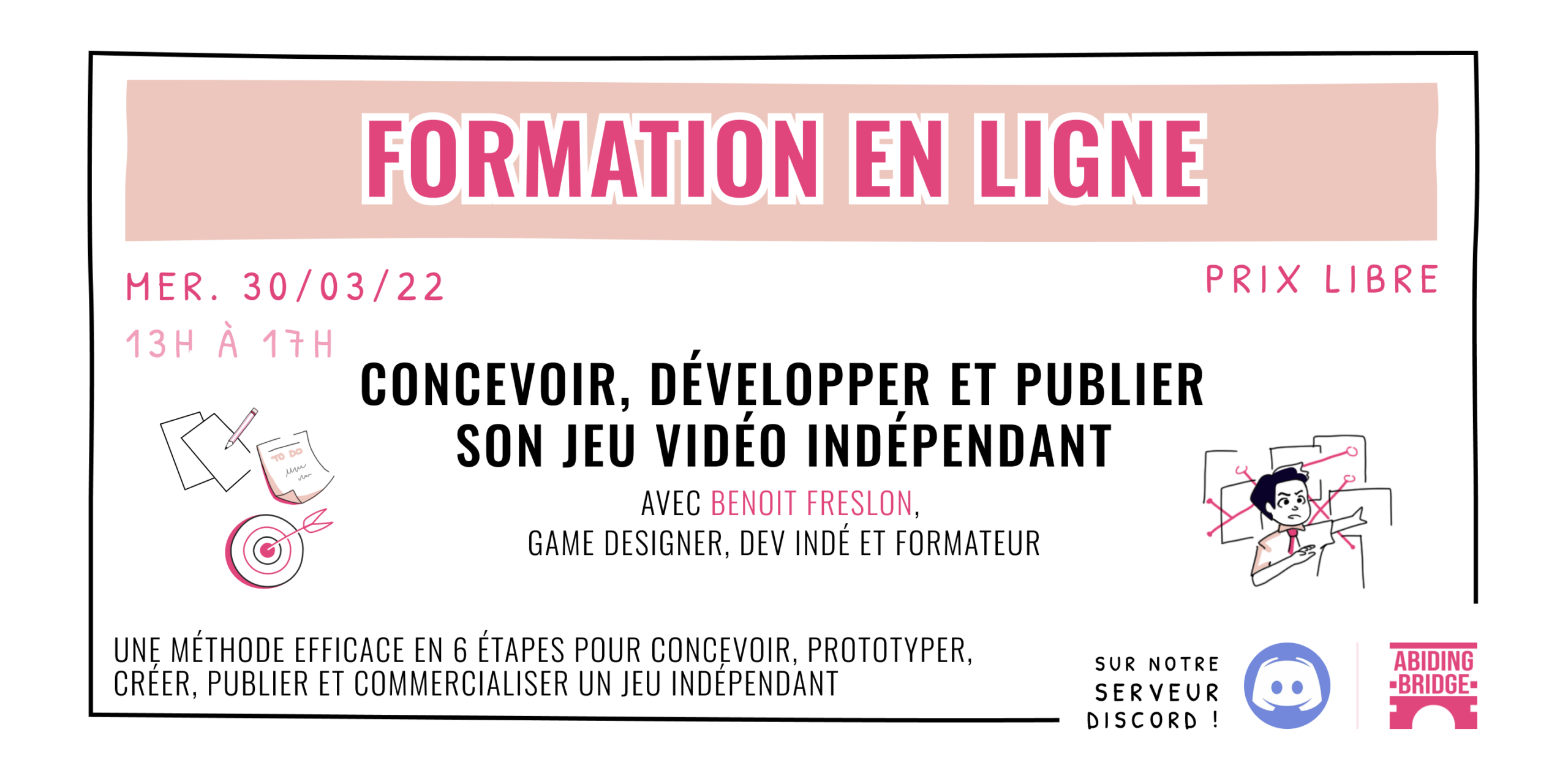 Formation : Concevoir, développer et publier son jeu vidéo indépendant