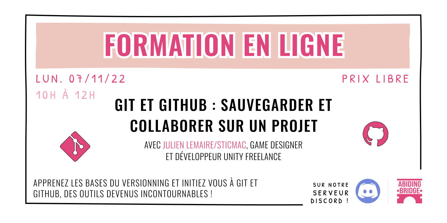 Image de couverture de la formation "Git et Github : sauvegarder et collaborer sur un projet"