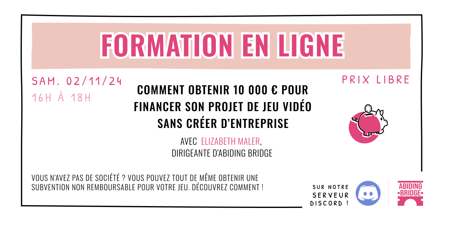 Comment obtenir 10 000€ pour financer son projet de jeu vidéo, sans créer une entreprise ?